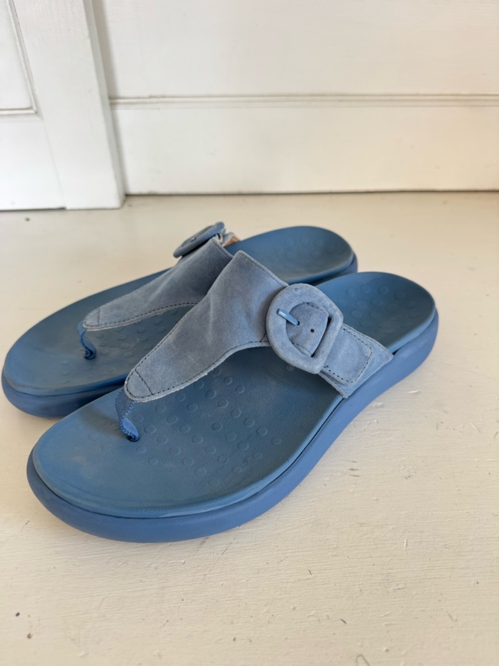 Vionic Activate Rx blue buckle sandals size 7 - Picture 2 of 6